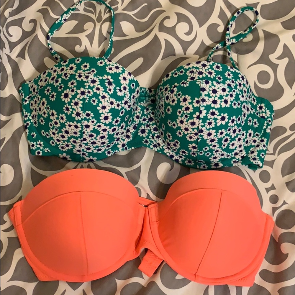 🥀2 Old Navy Bikini Top Sz L🥀
